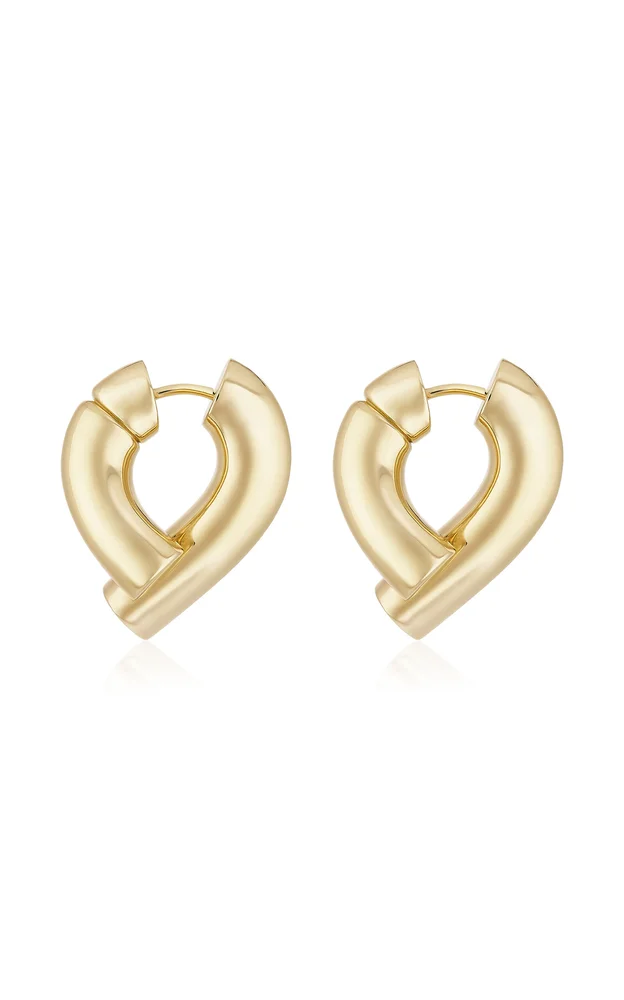 Oera Large 18K Yellow Gold Earrings