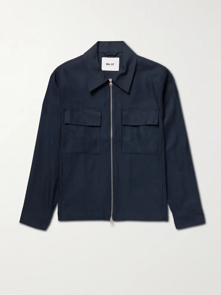 Alban 1808 LENZING™ ECOVERO™ and Linen-Blend Jacket