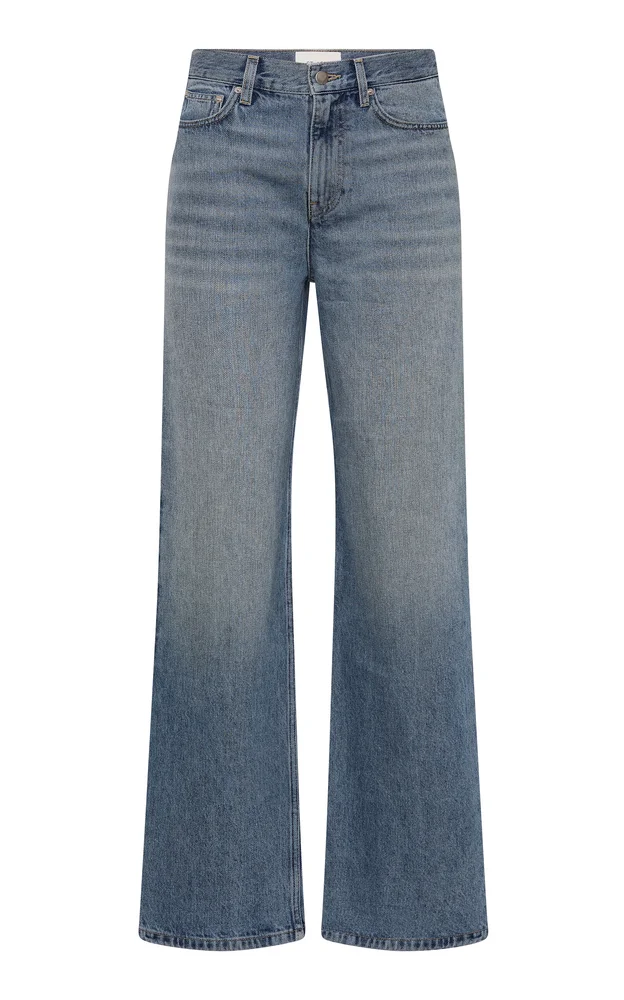 High-Rise Cotton Sculpt Jeans