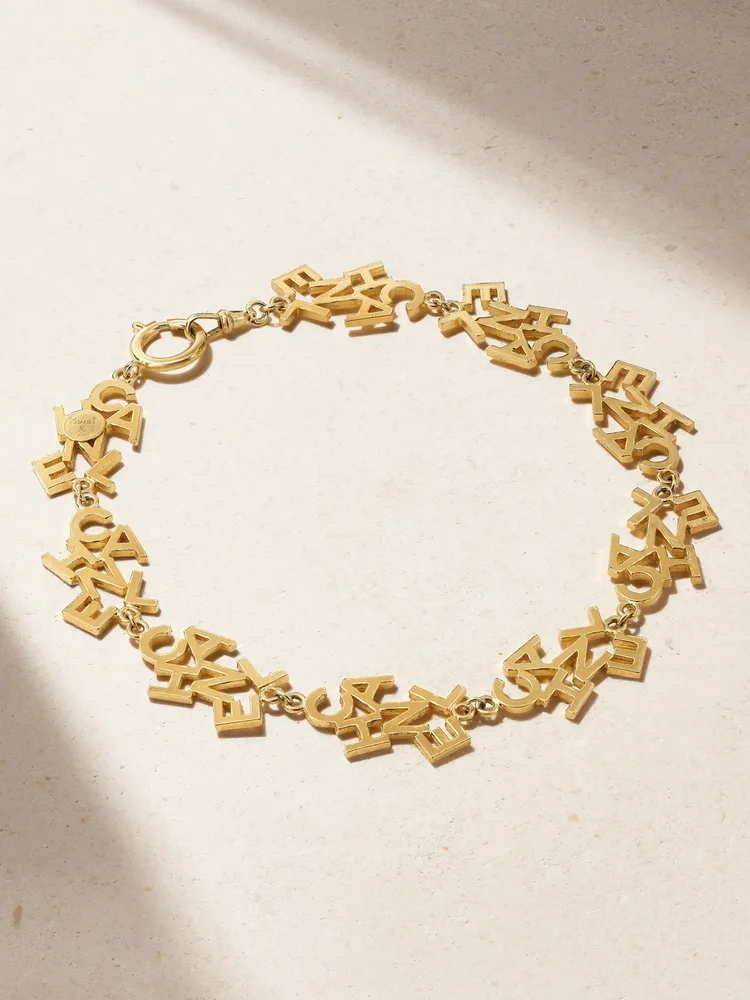 Gold-plated necklace