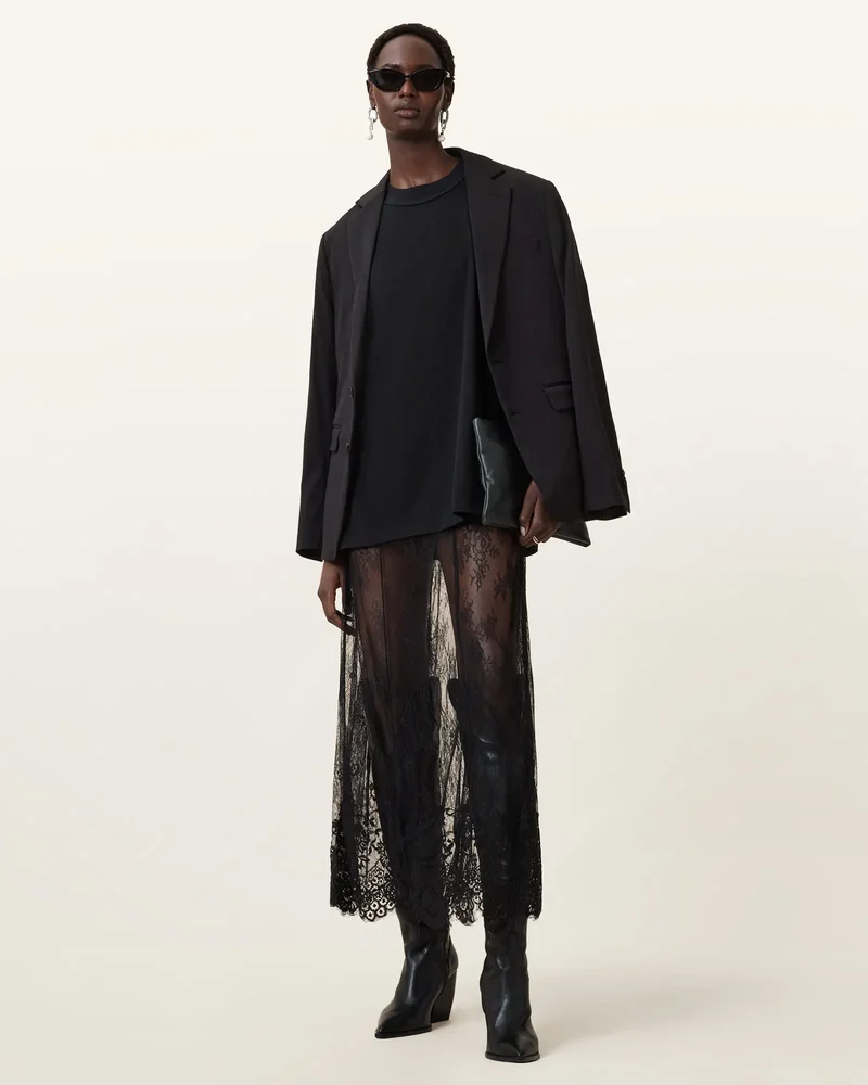Arran Lace Ankle Length Skirt