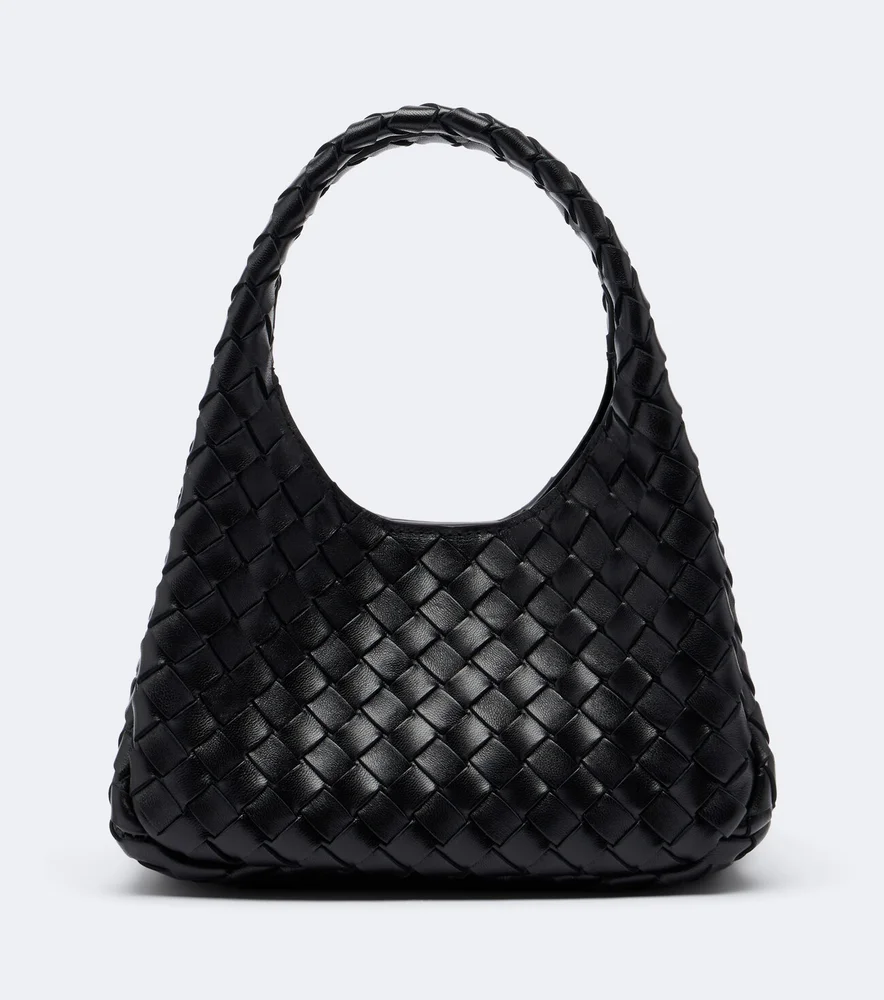 Campana Intrecciato Baby leather top-handle bag