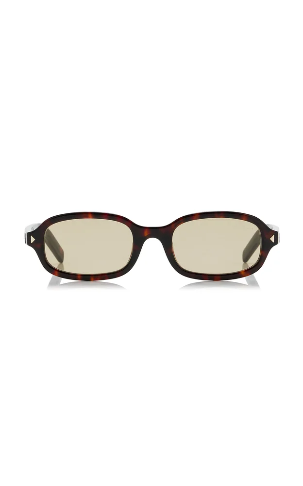 Square-Frame Acetate Sunglasses