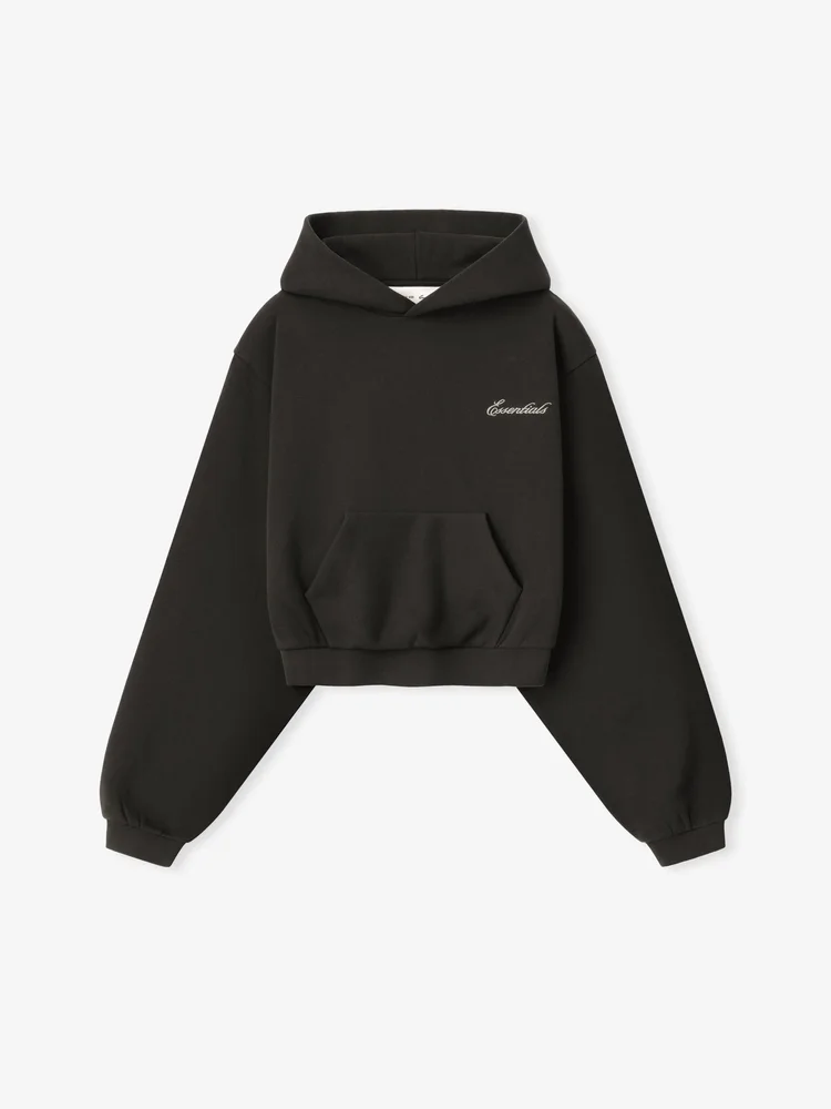 Modern Cropped Hoodie