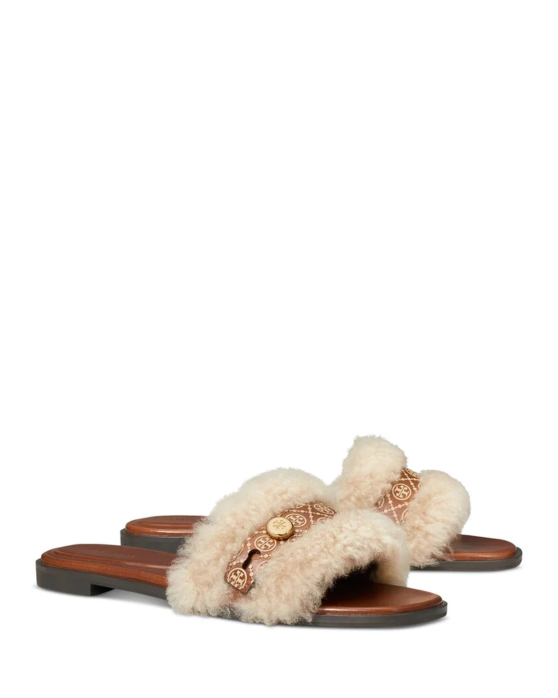 Romy Shearling Sandals