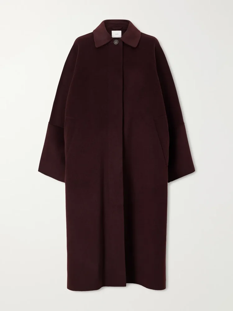 Dona wool and cashmere-blend coat