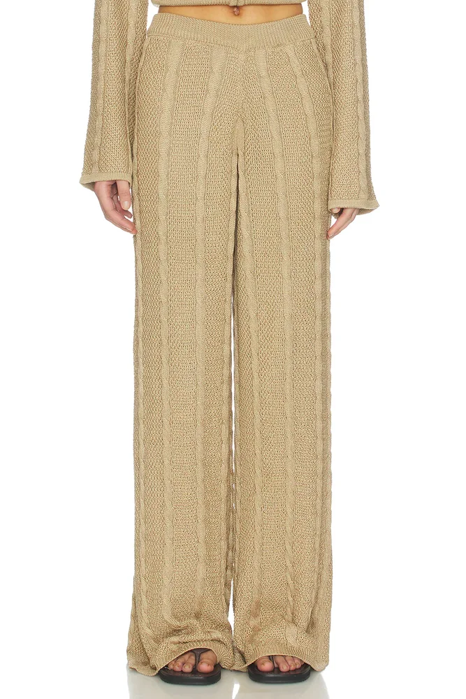 Cici Cable Knit Pant