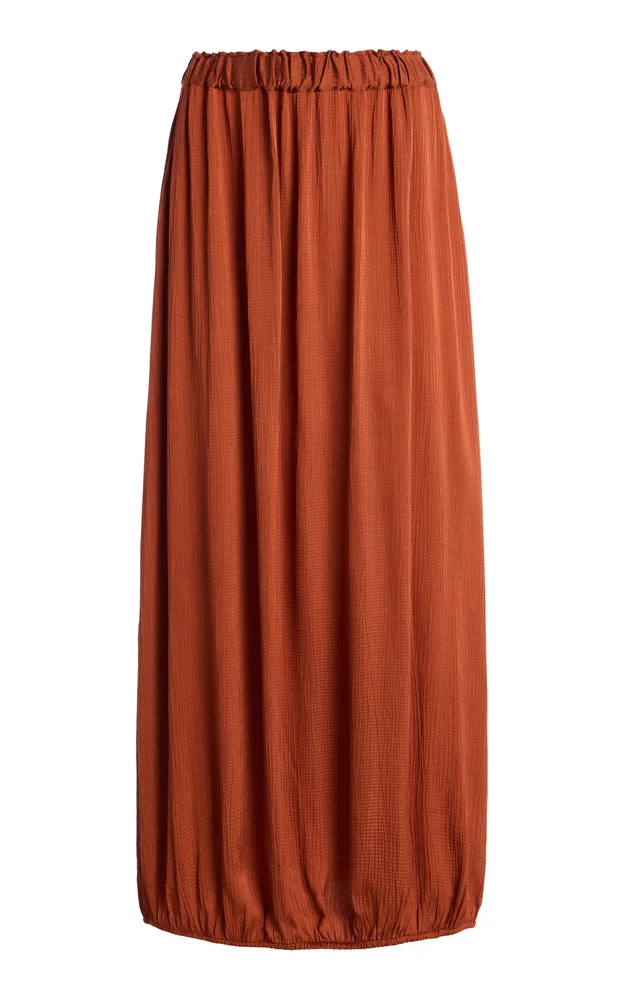 Ardea Bubble Crepe Maxi Skirt