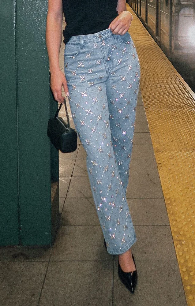 showmeyourmumu.com Icon Jeans ~ Jeweled Indigo