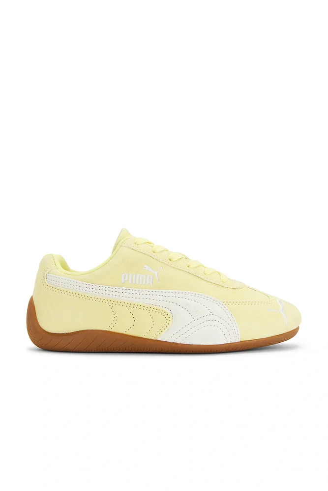 Speedcat OG Sneaker in Pale Lemon Gum