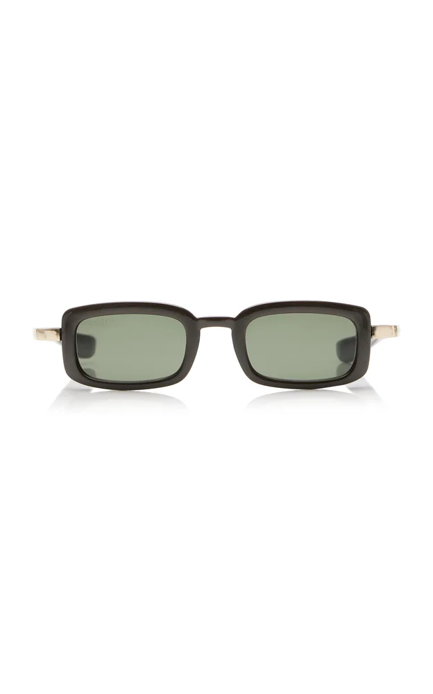 Rectangle-Frame Sunglasses