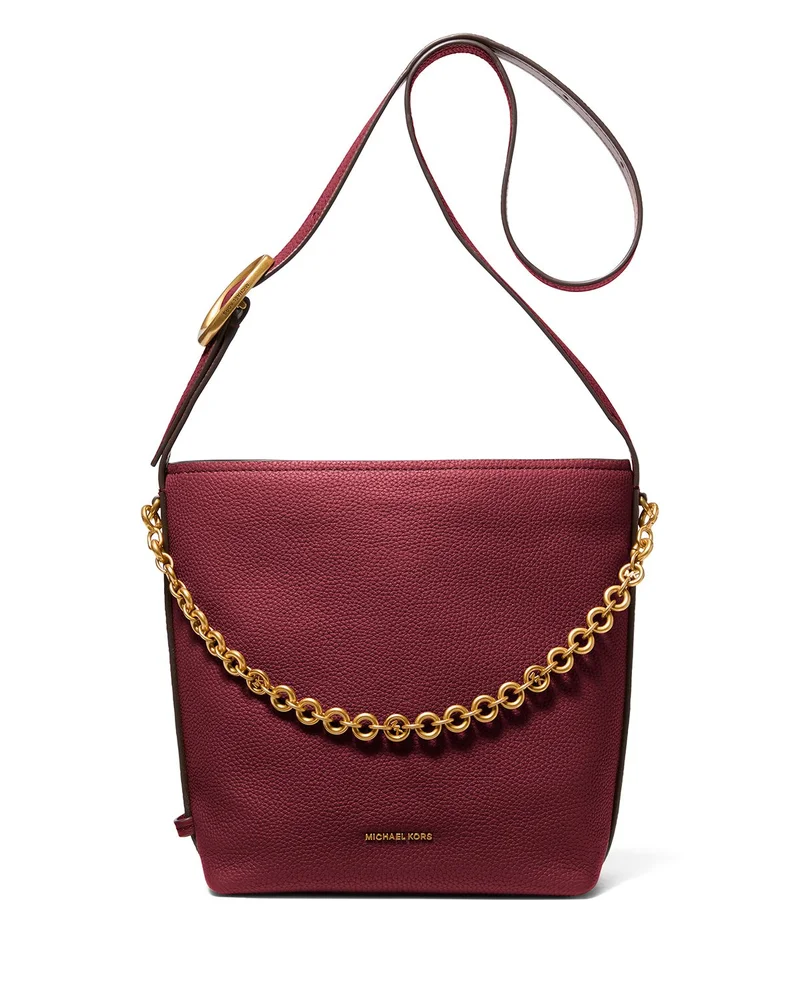 Small Leather Bucket Bag