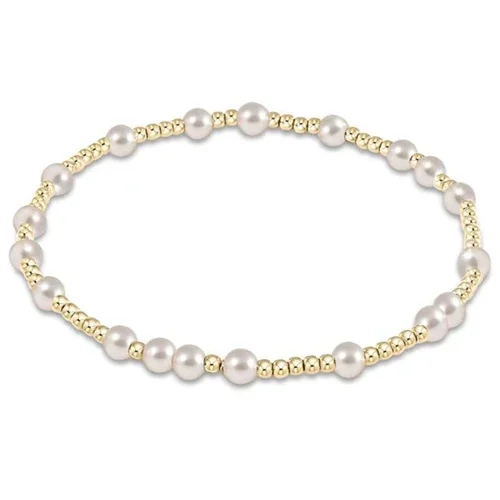 Egirl Hope Unwritten Pearl 4mm Bracelet