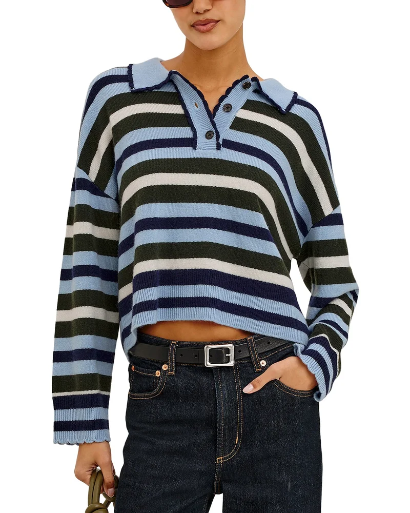 Delora Collared Sweater