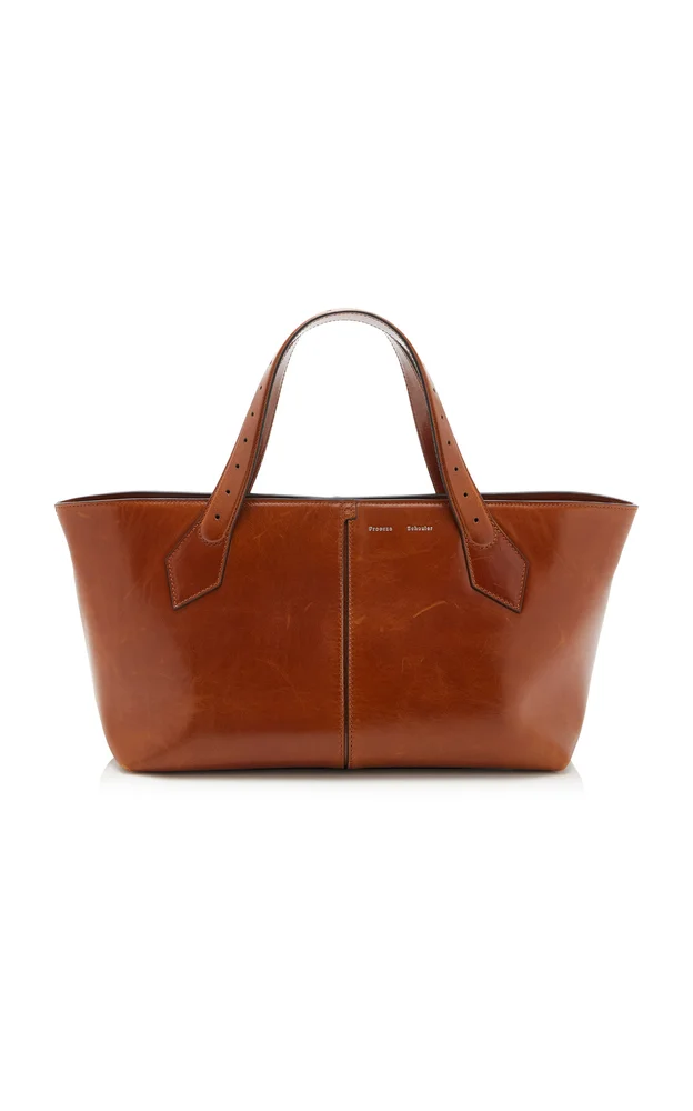 East West Chelsea Leather Tote