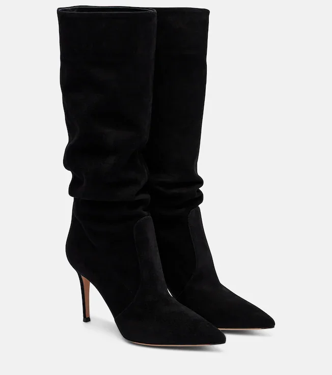 Hansen 85 suede knee-high boots