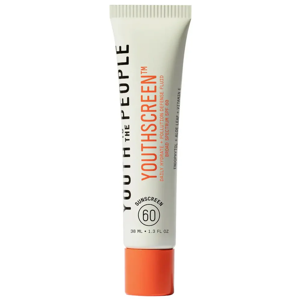Youthscreen Daily Hydration + Pollution Defense Invisible Broad Spectrum Sunscreen SPF 60