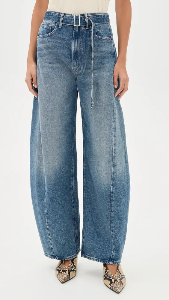 The Belted Spoonful Nerdy Barrel Jeans