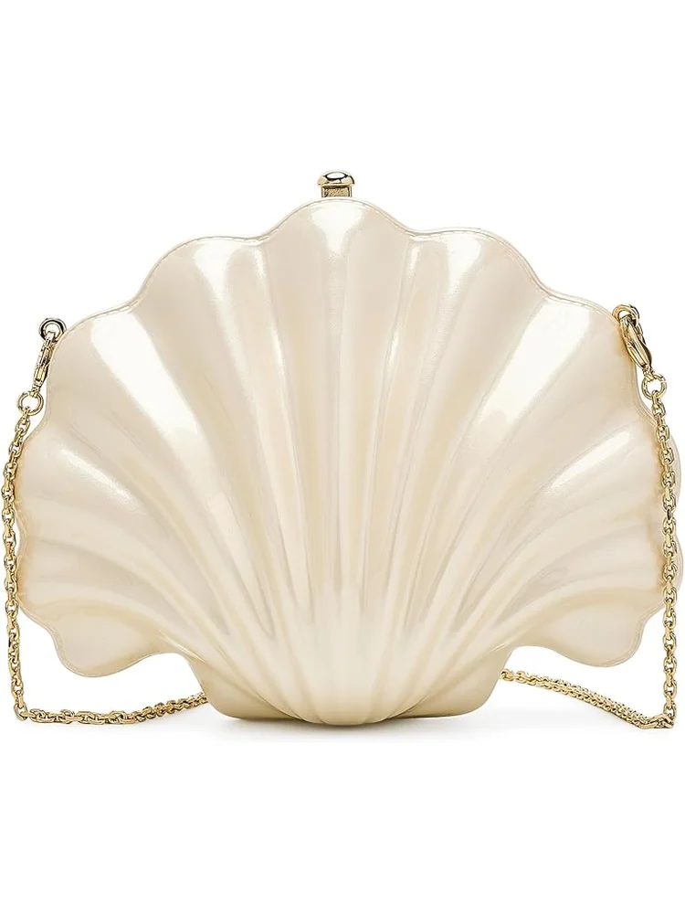 Maisie Shell Clutch Bag