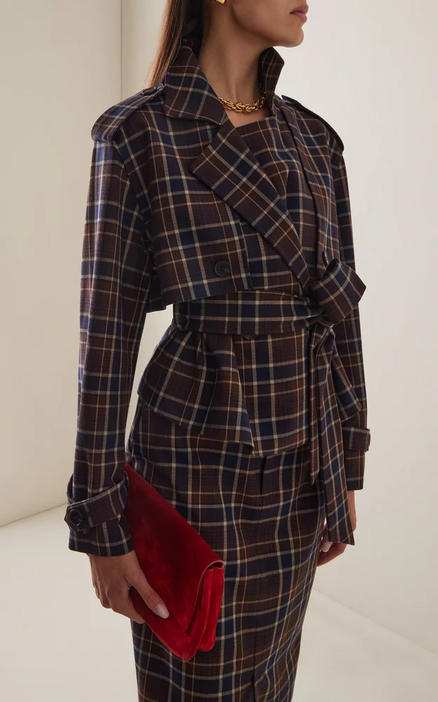 The Cropped Charles Trench Coat