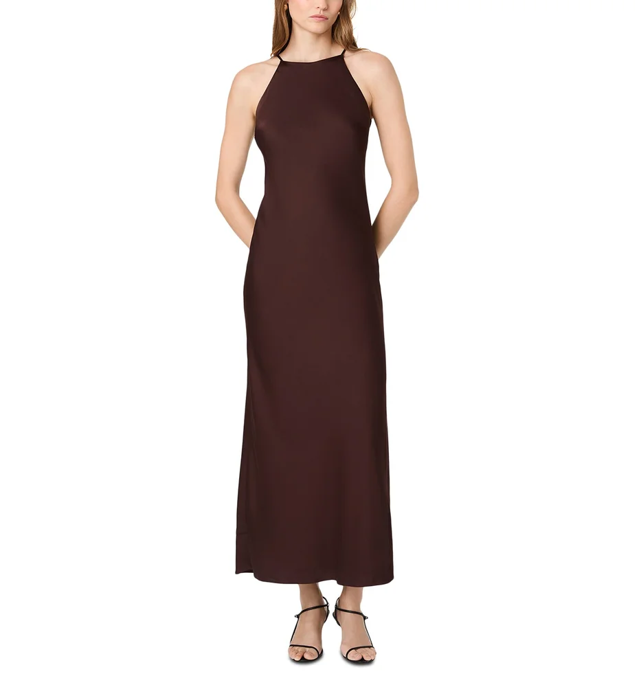 Ennis Satin Maxi Dress