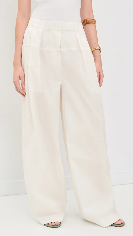 Relaxed Pleat Pants
