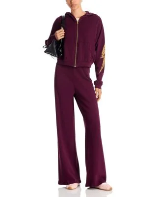 AthleticMia Zip Hoodie & Melody Wide Leg Sweatpants - Exclusive