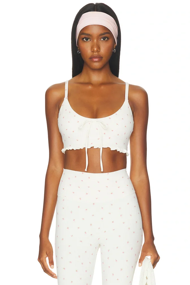 Ruffle Sports Bra