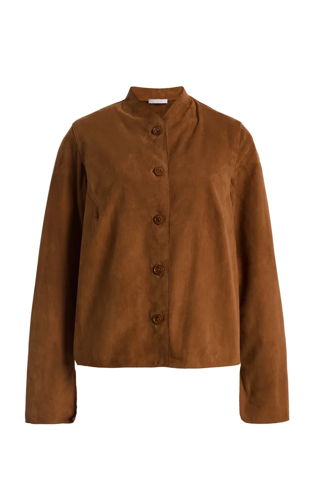 Emanuelle Raw Leather Jacket