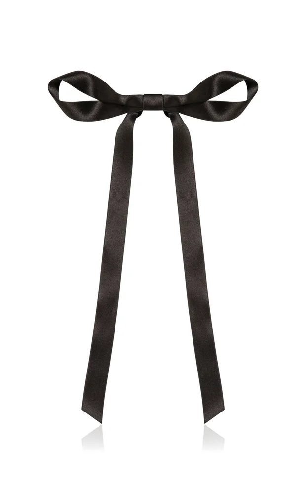 Gretta Silk Bow Barrette