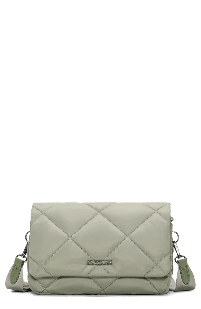 Madison Flap Nylon Crossbody Bag