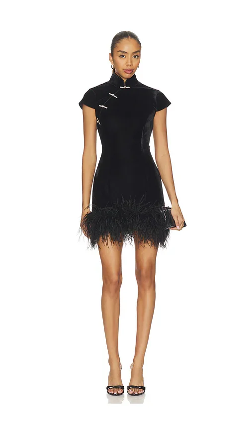 Morgan Velvet Dress