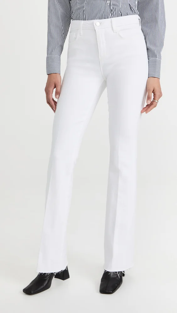 Ruth Straight Raw Hem Jeans