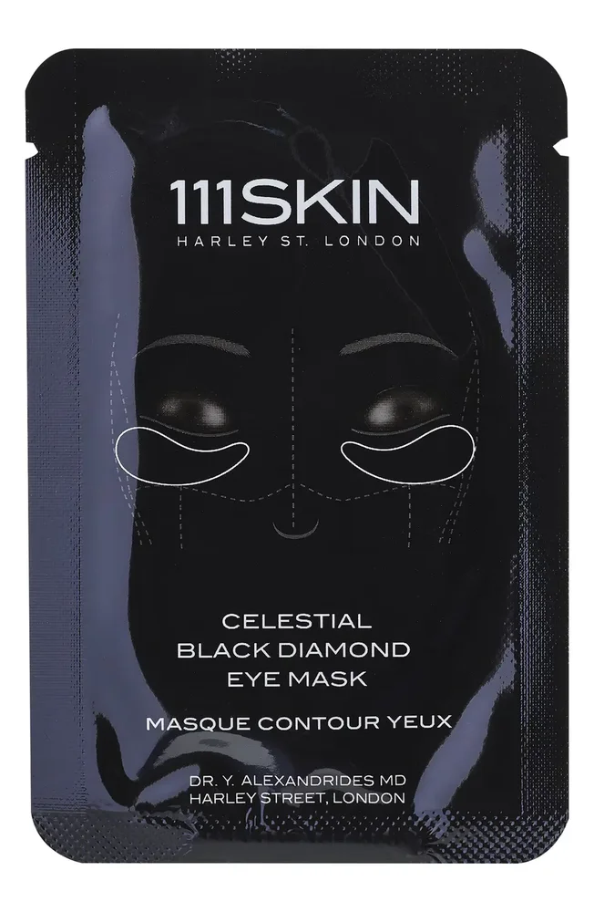 8-Pack Celestial Black Diamond Eye Mask