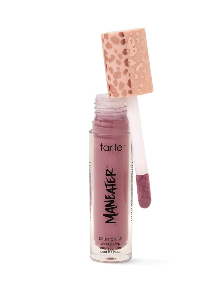 maneater satin blush cheek plump in mauve