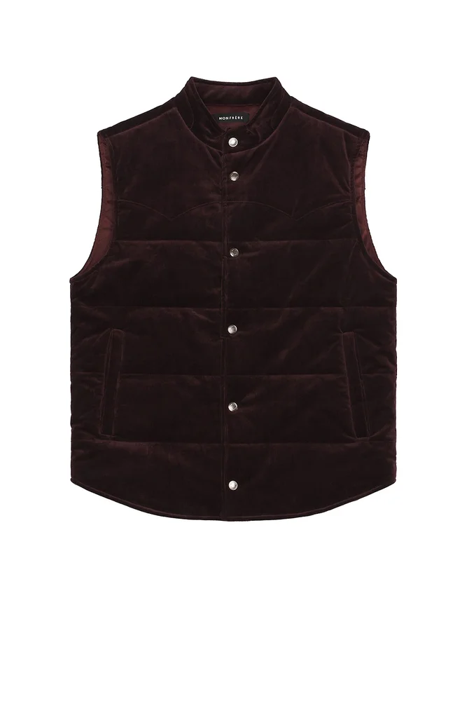 Wayne Needle Cord Vest