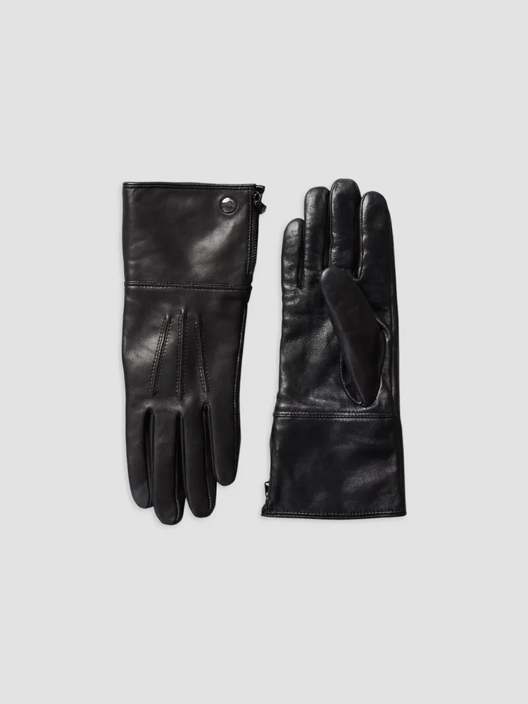 Willis Shearling-Lined Leather Gloves