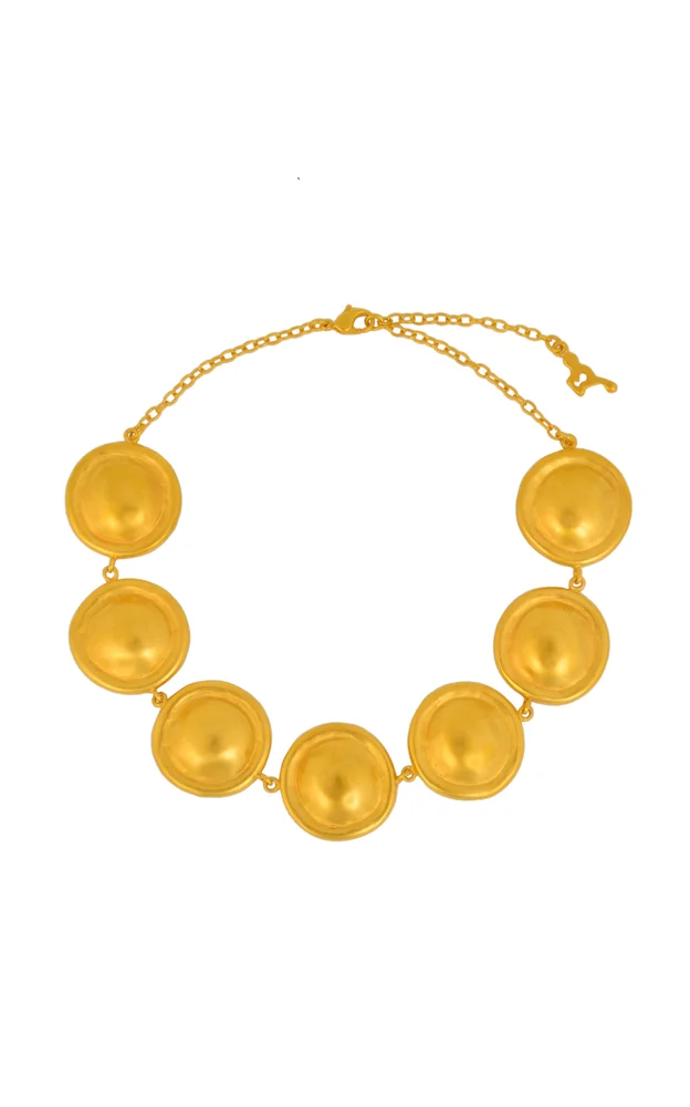 Wasi 24K Gold-Plated Choker Necklace