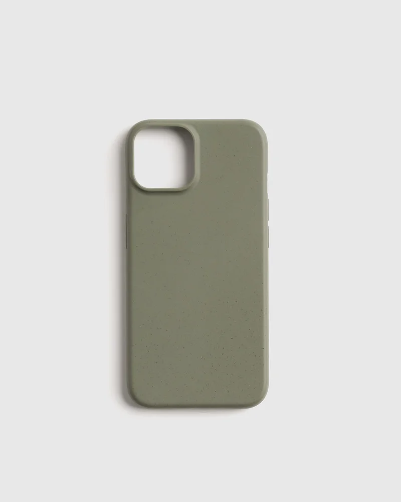 Biodegradable Phone Case in Olive