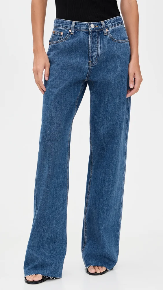 Low Rise Baggy Jeans