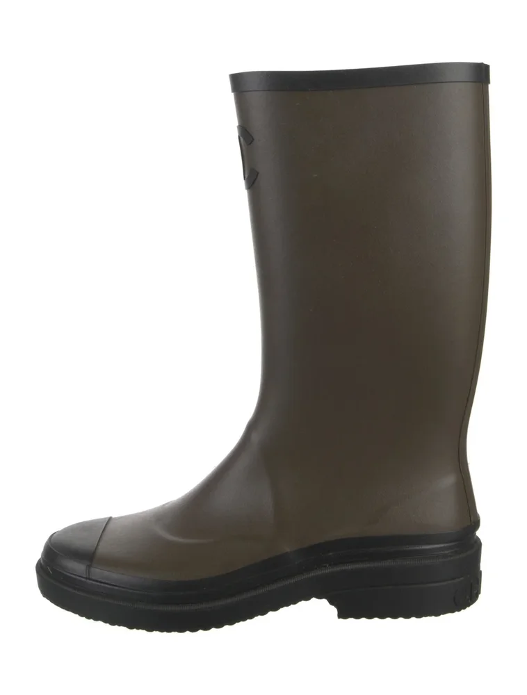 2024 Interlocking CC Logo Rain Boots