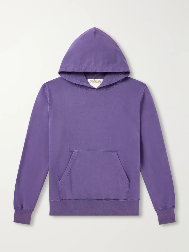 Cotton-Fleece Hoodie