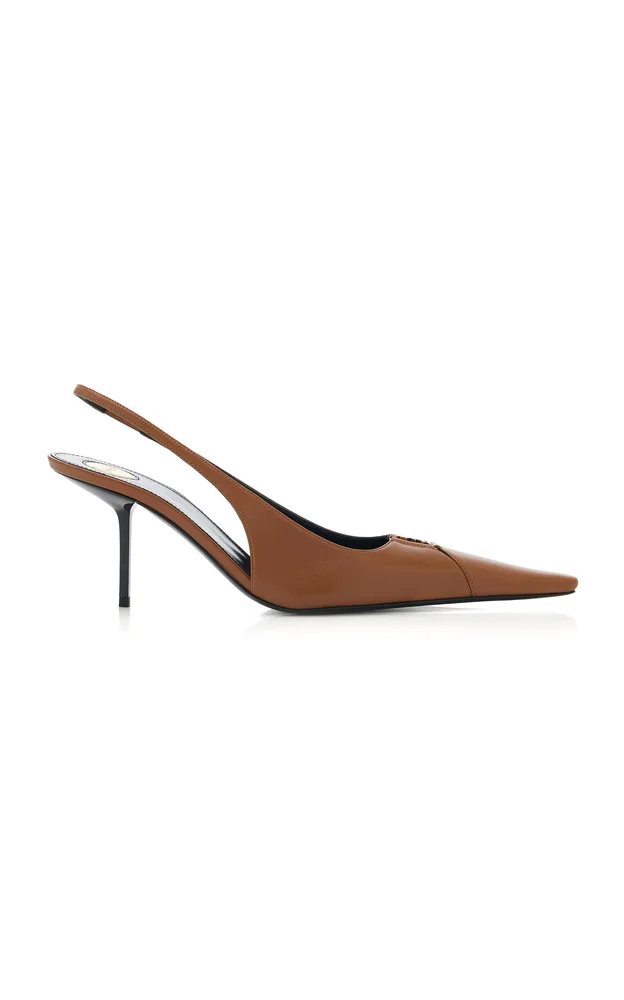 Babylone Leather Pumps