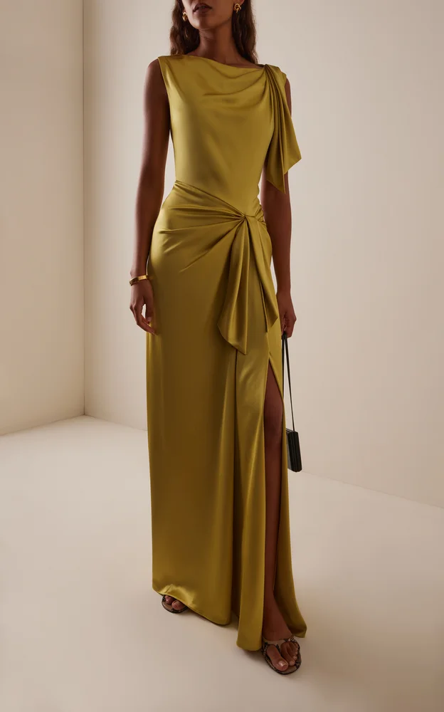 Florence Satin Charmeuse Gown