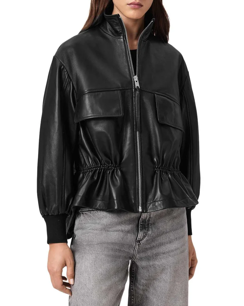 Flor Leather Jacket