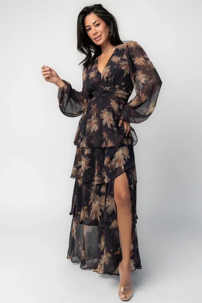 balticborn.com Mariella Tiered Maxi Dress
