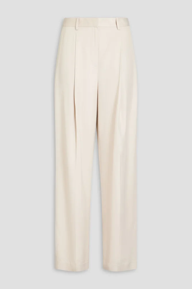 THEORY Twill wide-leg pants