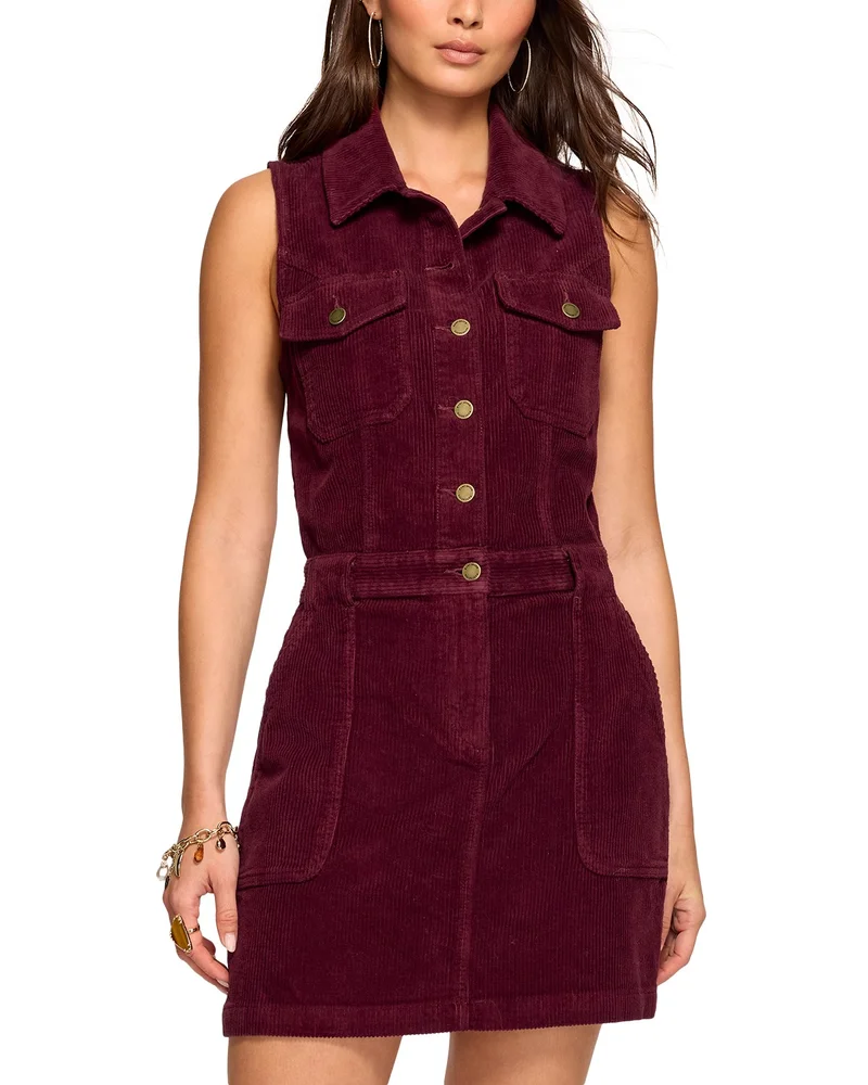 Peyton Corduroy Mini Dress