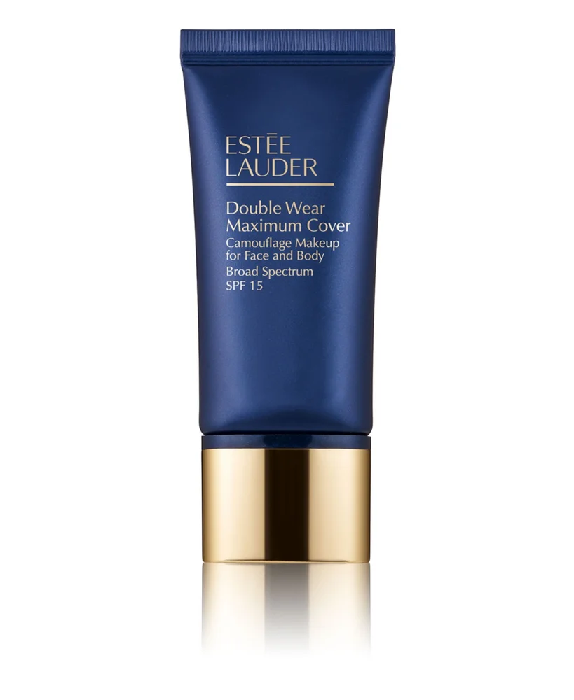 Double Wear Maximum Cover Camouflage Foundation for Face and Body SPF 15 in 1C1 Co1C1 Cool Bone (light with cool rosy peach undertones)