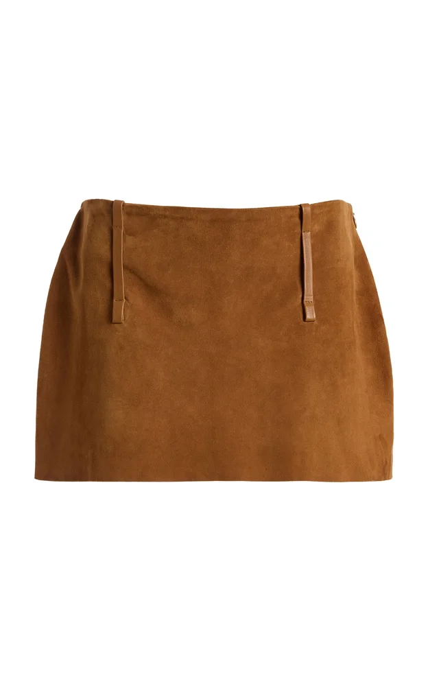 Tirza Suede Mini Skirt